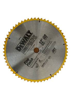 Dw3126 Dewalt De3126 12inch 60 Teeth Atb . 1 Inch Arbor