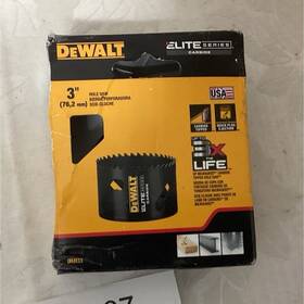 Diah33 Dewalt Elite Series 3 In Carbide Hole Saw Multi-material 8t