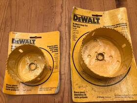 Dw1853 Dewalt Dw1862 Bi-metal Deep Cut 3 Inch And 4-1/8 Hole Saw