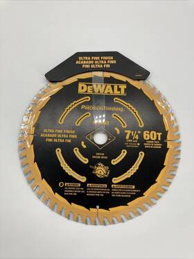 Dw3596 Dewalt 7-1/4 Inch X 60t Precision Finishing Saw Blade Bulk