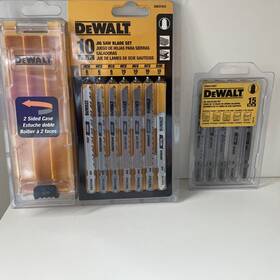 6473193 Dewalt Dw3741c New 10-piece T-shank Jigsaw Blade Set High Carbon Steel