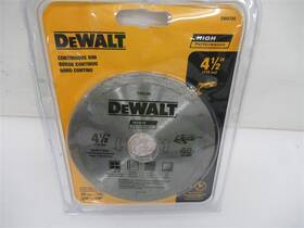 Dw4789 Dewalt 4-1/2 Inch Continuous Rim Dry/wet Cutting Blade