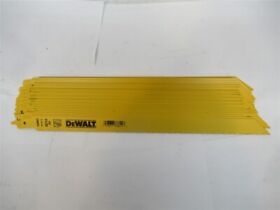 Dw4839 Dewalt 12 10/14 Tpi Bi-metal Reciprocating Saw Blade 25 Each Usa