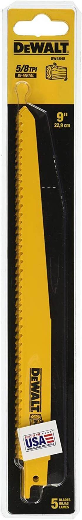 Dw4848 Dewalt Oem 9in 5/8tpi Taper Bk Bld-5