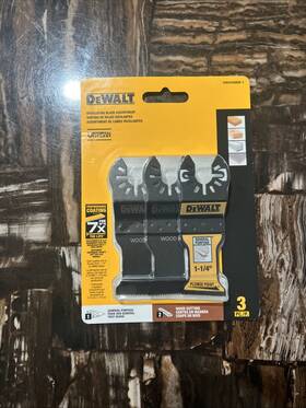 Dwa4206bm-3 Dewalt 3-pack Multiple Materials Oscillating Tool Blade Set