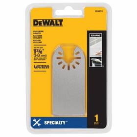 Dwa4218 Dewalt Oscillating Tool Flexible Scraper Blade 1-1/4 Inch -