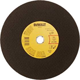 Dwa8032 Dewalt Metal Port Saw Cut-off Wheel 12-inch X One Size Multi