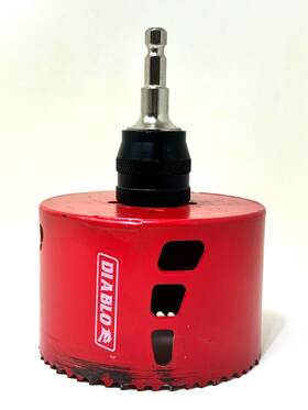 Diablo 008925134879 4 Inch Hole Saw Bi-metal Variable Tooth With Snaplock Plus Mandrel-vg