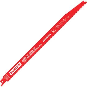 3008180 Diablo Flush Cut Reciprocating Saw Blades 5-pk. 12 Inch L 10/14 Tpi Model#