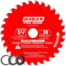 3008235 Diablo Steel Demon Ferrous Metal-cutting Saw Blade 5 3/8 Inch X 30 Tooth Model#