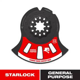 Diablo 313047055040 3-1/8 Inch Amped Demo Demon Starlock Carbide Teeth Oscillating Blade For General