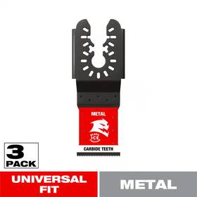 Diablo 313050156154 1-1/4 Inch Amped Steel Demon Universal Fit Carbide Teeth Oscillating Tool Blades