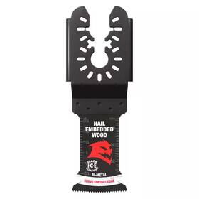 Diablo 313092574589 1-1/4 Inch Demo Demon Universal Fit Bi-metal Oscillating Blades For Nail-embedded
