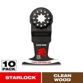 Diablo 445030254246 2-1/2 Inch Demo Demon Starlock Bi-metal Oscillating Blades For Clean Wood