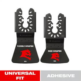 Diablo 445056823808 Universal Fit High Carbon Steel Oscillating Scraper Set For Adhesive Removal