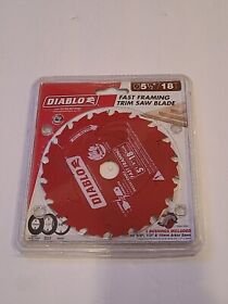D055018wmx Diablo 5 1/2 In Fast Framing Circular Wood Cutting Saw Blade 18 T