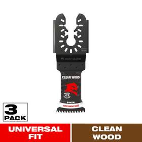 Diablo 711181205350 1-1/4 Inch Demo Demon Universal Fit Bi-metal Oscillating Tool Blades For Clean Wo