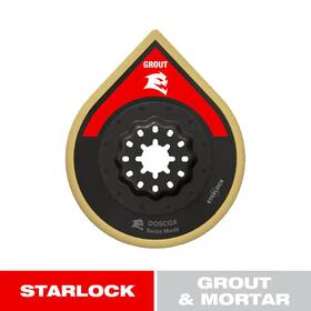 Diablo 711182001258 2-3/4 Inch Starlock Carbide Grit Oscillating Sanding Blade For Grout And Mortar
