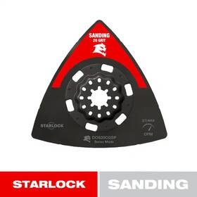 20-grit Diablo 744110372670 3-1/2 Inch Starlock Carbide Grit Oscillating Sanding Plate