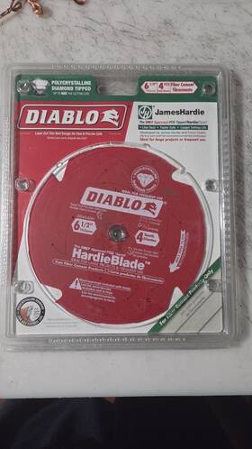 Diablo 886154239424 James Hardie 6 1/2 Inch Blade Siding Dewalt Milwaukee