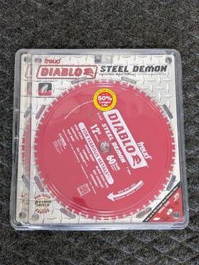 D1260f Diablo Freud 12-inch Steel Demon Blade For Metal Cutting