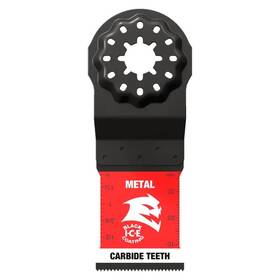Dos125cf10 Diablo 1-1/4 Inch Amped Steel Demon Starlock Carbide Teeth Oscillating Blades Metal 10pk