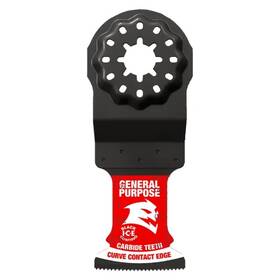 Dos125cgp10 Diablo 1-1/4 Inch X 1-1/2 Amped Demo Demon Starlock Carbide Teeth Oscillating Blade 10pk
