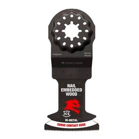 Dos175bw10 Diablo 1-3/4 Demo Demon Starlock Bi-metal Oscillating Blade For Nail-embedded Wood 10pk