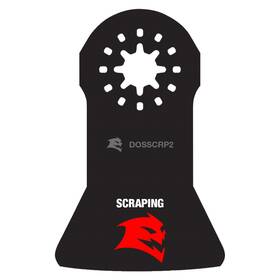 Dosscrp2 Diablo Starlock High Carbon Steel Oscillating Scraper Set For Adhesive Removal