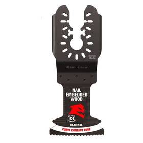Dou175bw10 Diablo 1-3/4 Inch Demo Demon Bi-metal Oscillating Blade For Nail-embedded Wood 10pk