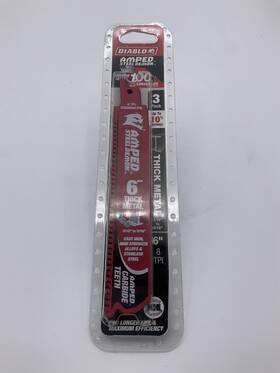 Ds0608cfa3 Diablo Tools 6 Inch Amped Carbide Blades For Thick Metal Cutting 3 Pk