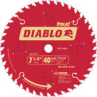 2582-1430 Diablo Finish 40t 4 " 7-1 Circular Work D0740x Blade Freud