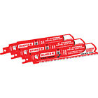 Ds0608cf3 Diablo Steel Demon Carbide-tipped Recip. Saw Blades For Metal
