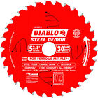D053830fmx Diablo Steel Demon Ferrous Metal-cutting Saw Blade 5 3/8inx30t Model# D0530f