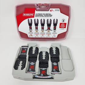 Dou5sp Diablo Tools Dou5s General Purpose Universal Fit Oscillating Blade Set Missing One