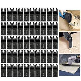 Dg-3904 Diagtree 100 Pcs Wood Oscillating Multitool Saw Blade Set Fits Fein Multimaster Porter
