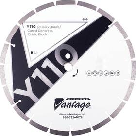 1612ey1-2 Diamond Vantage 16in X .125in 1/20mm Segmented Saw Blade