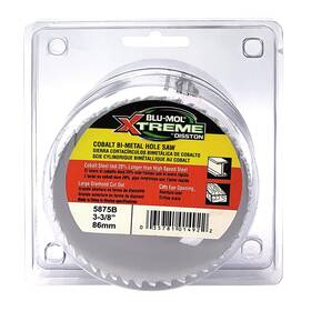 E0211331 Disston 3969564 3-3/8-inch Boxed Blu-mol Xtreme Bi-metal Hole Saws 86mm