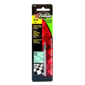 4430 Disston Xtreme Quad Tipped Glass And Tile Drill Bit 3/16 Inch