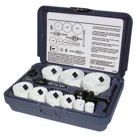 E0212170 Disston D9596 Boxed Blu-mol Xtreme Bi-metal Hole Saw Journeymans Kits 13
