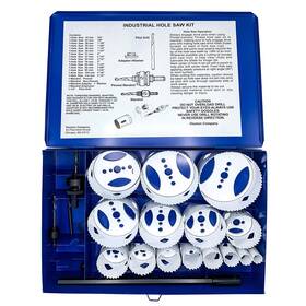 E0212171 Disston D9599 Boxed Blu-mol Xtreme Bi-metal Hole Saw Industrial Kits 20-p