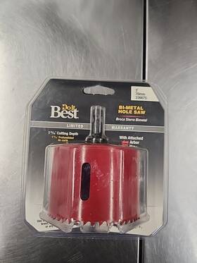 336675 Do It Best 3 Inch Bi-metal Self-arbored Hole Saw Mk Morse