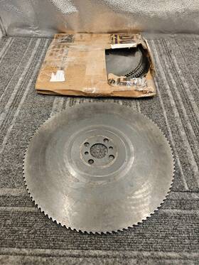 314011 Doringer Qty 6 High Speed Steel Cold Sawblade 12-1/2 Inch Outer Diameter -
