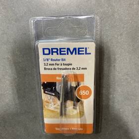 Dremel 080596006501 1/8 Inch S X 1-1/2 L High Speed Steel Router Bit