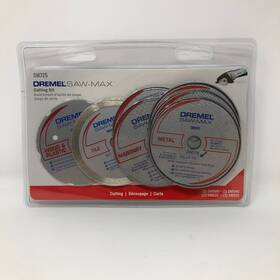 Sm725 Dremel 080596404864 7 Piece Saw Max Cutting Kit New Sealed Metal Wood Tile Masonry