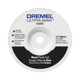 2615700600 Dremel Us600 4 In Carbide Wood Flush Cut Blade For Drywall Pvc