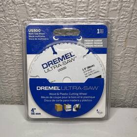 2615u500ab Dremel Us500 4 In Carbide Cutting Wheel For Wood Plastic Drywall