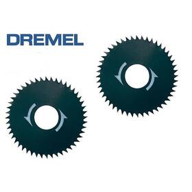 546-01 Dremel Genuine 2 Pc 546 Rip And Crosscut Saw Blade 670 Mini New Old Stock