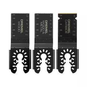 Dremel 744110276039 Universal 1 4 In Carbide Bi Metal Wood Oscillating Multi Tool Blade Kit