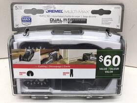 Mm391u Dremel 5 Piece Oscillating Tool Cutting Accessory Blade Kit Multi-max